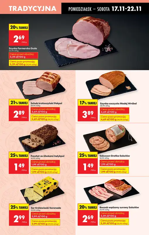 Biedronka - gazetka promocyjna Od poniedziałku, Z ladą tradycyjną od poniedziałku 17.11 do niedzieli 23.11 - strona 31
