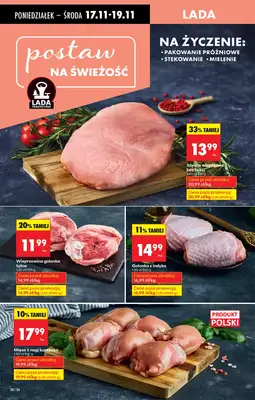 Biedronka - gazetka promocyjna Od poniedziałku, Z ladą tradycyjną od poniedziałku 17.11 do niedzieli 23.11 - strona 30