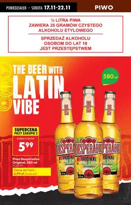 Biedronka - gazetka promocyjna Od poniedziałku, Z ladą tradycyjną od poniedziałku 17.11 do niedzieli 23.11 - strona 84