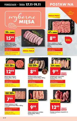 Biedronka - gazetka promocyjna Od poniedziałku, Z ladą tradycyjną od poniedziałku 17.11 do niedzieli 23.11 - strona 32