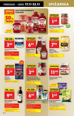 Biedronka - gazetka promocyjna Od poniedziałku, Z ladą tradycyjną od poniedziałku 17.11 do niedzieli 23.11 - strona 52