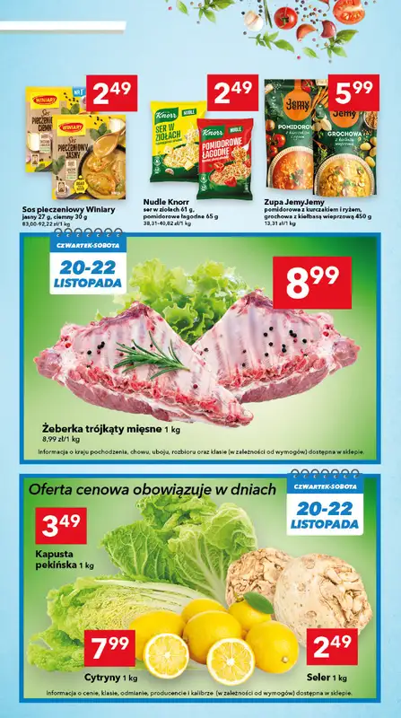 LEWIATAN - gazetka promocyjna Mamy TO w Lewiatanie – woj. lubelskie od czwartku 20.11 do środy 26.11 - strona 3