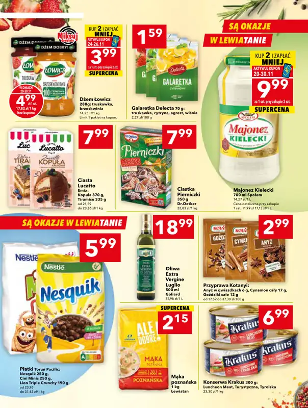 LEWIATAN - gazetka promocyjna Mamy TO w Lewiatanie – woj. świętokrzyskie od czwartku 20.11 do niedzieli 30.11 - strona 9