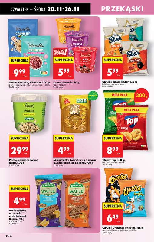 Biedronka - gazetka promocyjna Od czwartku od czwartku 20.11 do środy 26.11 - strona 62