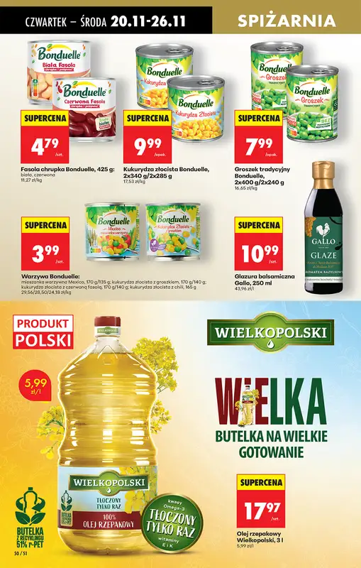 Biedronka - gazetka promocyjna Od czwartku od czwartku 20.11 do środy 26.11 - strona 56