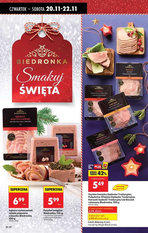 Biedronka - gazetka promocyjna Od czwartku od czwartku 20.11 do środy 26.11 - strona 34
