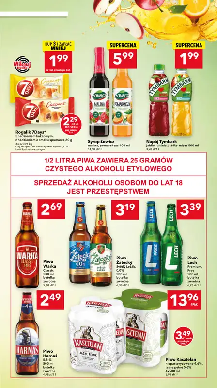 LEWIATAN - gazetka promocyjna Mamy TO w Lewiatanie – Górny Śląsk i Łódź od czwartku 20.11 do środy 26.11 - strona 7