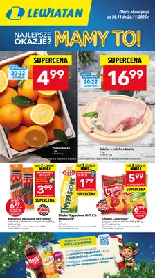 LEWIATAN - gazetka promocyjna Mamy TO w Lewiatanie – Górny Śląsk i Łódź od czwartku 20.11 do środy 26.11