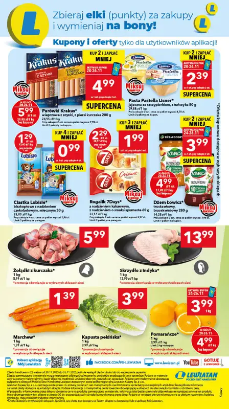LEWIATAN - gazetka promocyjna Mamy TO w Lewiatanie – Kujawy od czwartku 20.11 do środy 26.11 - strona 8