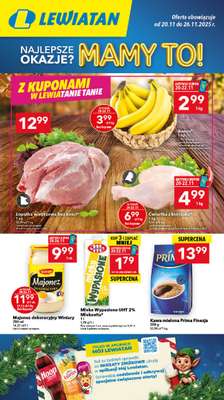 LEWIATAN - gazetka promocyjna Mamy TO w Lewiatanie – Kujawy od czwartku 20.11 do środy 26.11