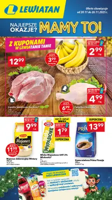 LEWIATAN - gazetka promocyjna Mamy TO w Lewiatanie – Kujawy od czwartku 20.11 do środy 26.11