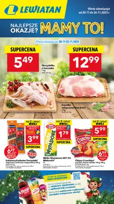 LEWIATAN - gazetka promocyjna Mamy TO w Lewiatanie - Olsztyn od czwartku 20.11 do środy 26.11