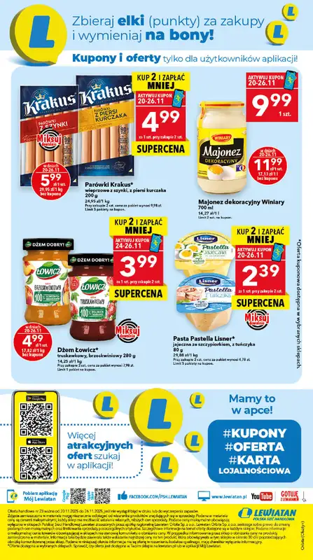 LEWIATAN - gazetka promocyjna Mamy TO w Lewiatanie - Olsztyn od czwartku 20.11 do środy 26.11 - strona 8