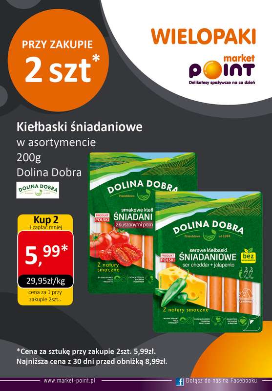 Market Point - gazetka promocyjna Promocje weekendowe od czwartku 20.11 do soboty 22.11 - strona 2