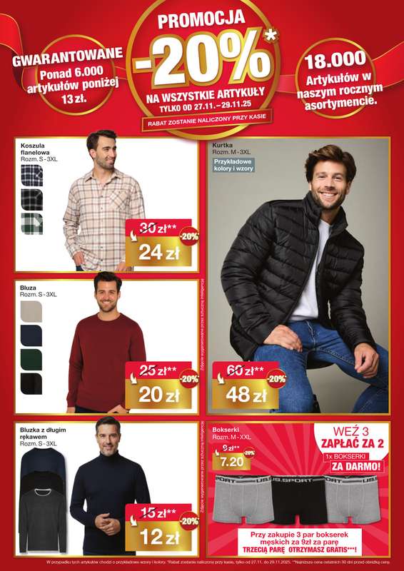 Woolworth - gazetka promocyjna WIELKIE OTWARCIE! TARNOWSKIE GÓRY, ul. Zagórska 220 od czwartku 27.11 do soboty 29.11 - strona 7
