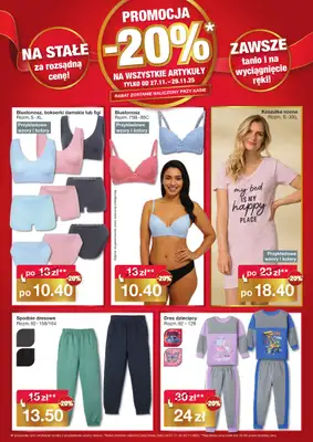 Woolworth - gazetka promocyjna WIELKIE OTWARCIE! TARNOWSKIE GÓRY, ul. Zagórska 220 od czwartku 27.11 do soboty 29.11 - strona 6