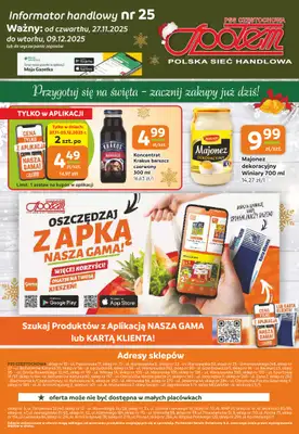 Społem Częstochowa - gazetka promocyjna Gazetka od czwartku 27.11 do wtorku 09.12 - strona 16