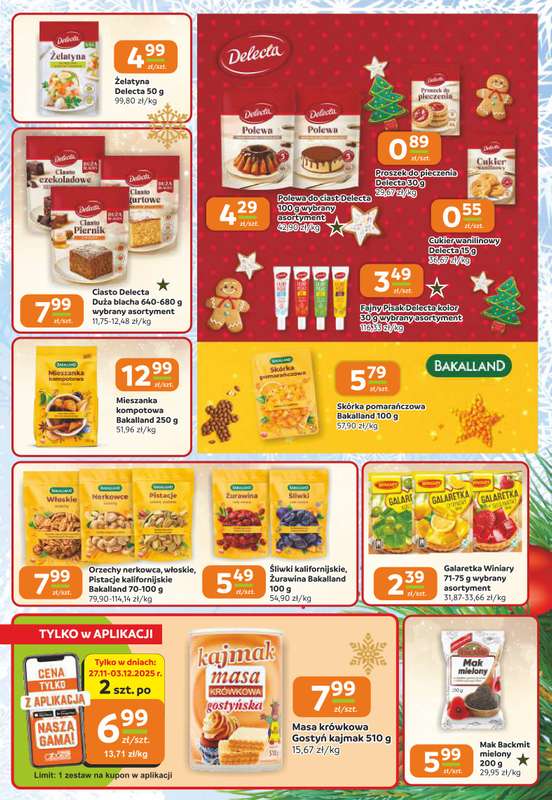 Społem Częstochowa - gazetka promocyjna Gazetka od czwartku 27.11 do wtorku 09.12 - strona 5