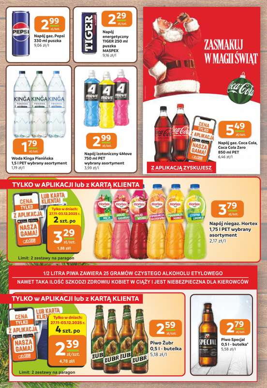 Społem Częstochowa - gazetka promocyjna Gazetka od czwartku 27.11 do wtorku 09.12 - strona 14