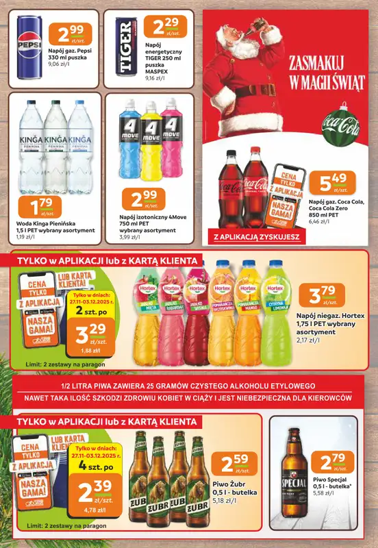 Społem Częstochowa - gazetka promocyjna Gazetka od czwartku 27.11 do wtorku 09.12 - strona 14