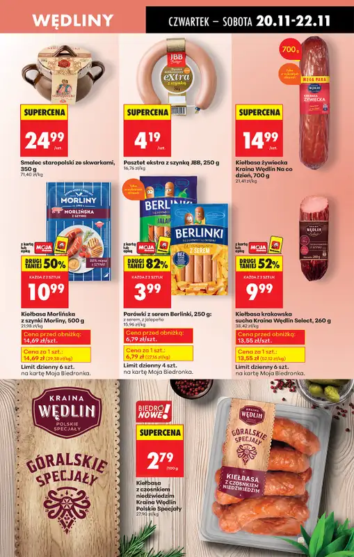 Biedronka - gazetka promocyjna Od czwartku, Z ladą tradycyjną od czwartku 20.11 do środy 26.11 - strona 53