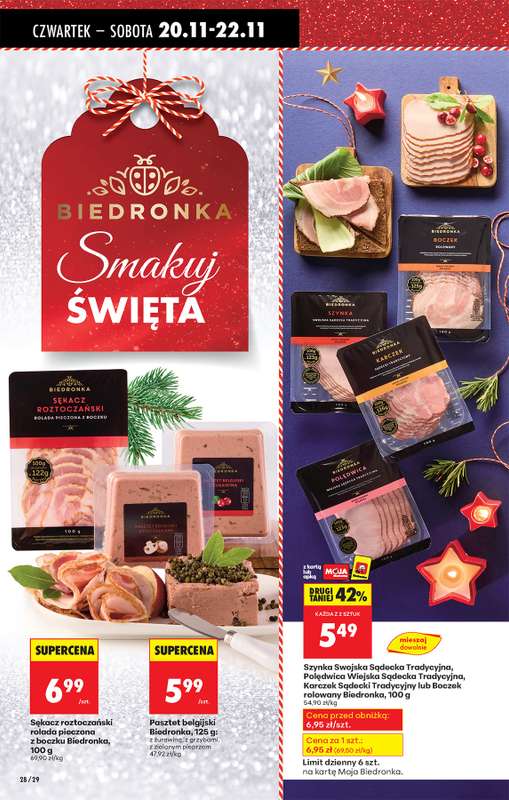 Biedronka - gazetka promocyjna Od czwartku, Z ladą tradycyjną od czwartku 20.11 do środy 26.11 - strona 34