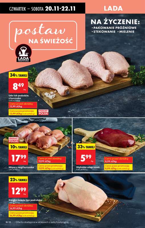 Biedronka - gazetka promocyjna Od czwartku, Z ladą tradycyjną od czwartku 20.11 do środy 26.11 - strona 24