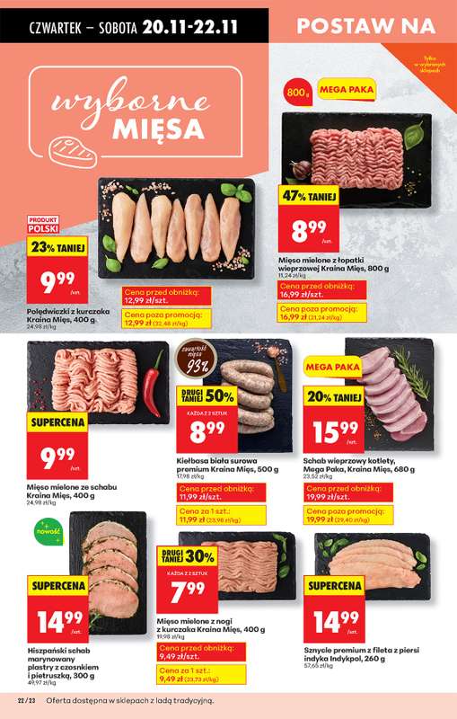 Biedronka - gazetka promocyjna Od czwartku, Z ladą tradycyjną od czwartku 20.11 do środy 26.11 - strona 26