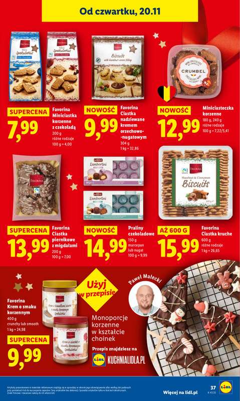 Lidl - gazetka promocyjna Oferta od czwartku od czwartku 20.11 do soboty 22.11 - strona 39