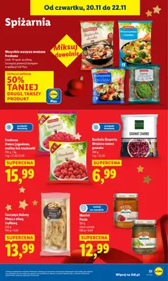 Lidl - gazetka promocyjna Oferta od czwartku od czwartku 20.11 do soboty 22.11 - strona 55