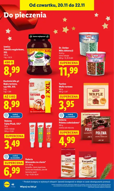 Lidl - gazetka promocyjna Oferta od czwartku od czwartku 20.11 do soboty 22.11 - strona 50
