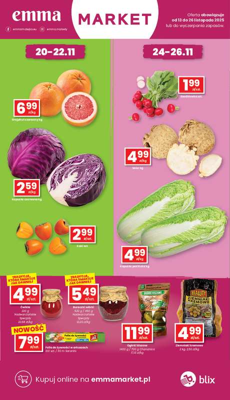 emma MARKET - gazetka promocyjna Gazetka od czwartku 13.11 do środy 26.11 - strona 2