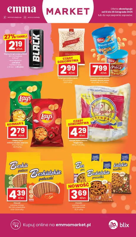 emma MARKET - gazetka promocyjna Gazetka od czwartku 13.11 do środy 26.11 - strona 16