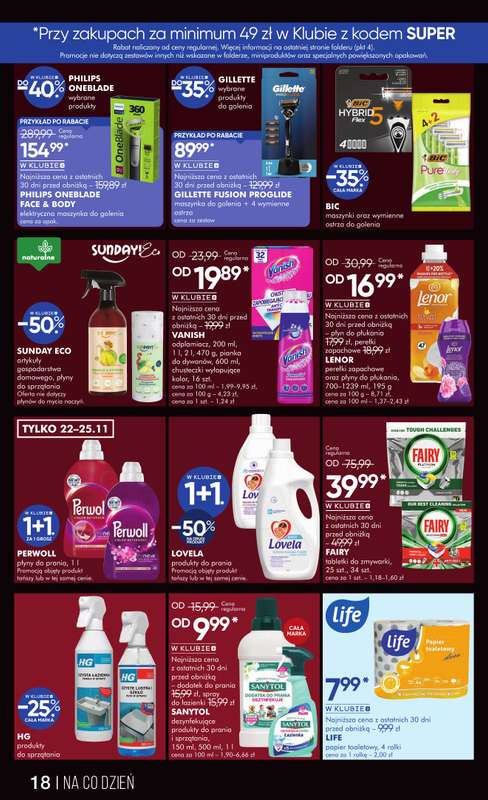 Super-Pharm - gazetka promocyjna Gazetka od soboty 22.11 do niedzieli 30.11 - strona 18