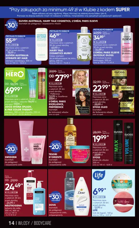 Super-Pharm - gazetka promocyjna Gazetka od soboty 22.11 do niedzieli 30.11 - strona 14