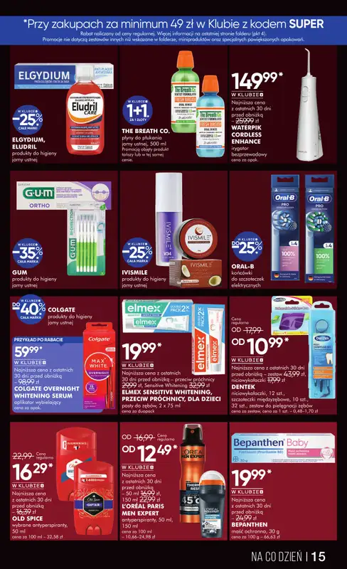 Super-Pharm - gazetka promocyjna Gazetka od soboty 22.11 do niedzieli 30.11 - strona 15