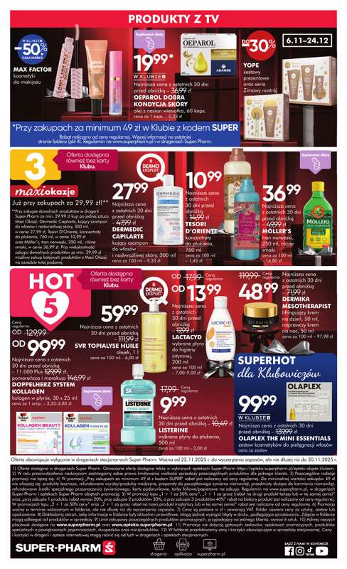 Super-Pharm - gazetka promocyjna Gazetka od soboty 22.11 do niedzieli 30.11 - strona 20