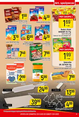 Delikatesy Piotruś Pan - gazetka promocyjna Gazetka od czwartku 20.11 do soboty 29.11 - strona 21