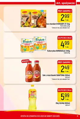 Delikatesy Piotruś Pan - gazetka promocyjna Gazetka od czwartku 20.11 do soboty 29.11 - strona 15