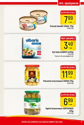 Delikatesy Piotruś Pan - gazetka promocyjna Gazetka od czwartku 20.11 do soboty 29.11 - strona 17