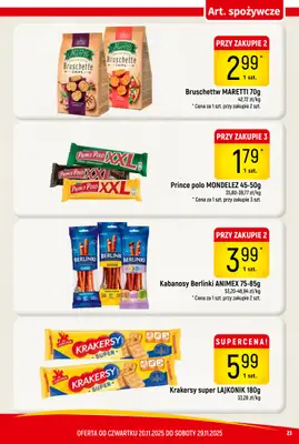 Delikatesy Piotruś Pan - gazetka promocyjna Gazetka od czwartku 20.11 do soboty 29.11 - strona 23