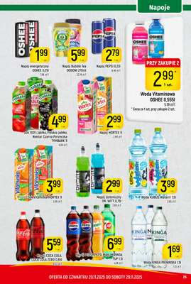 Napój PEPSI, PEPSI MAX, MIRINDA, 7UP 1,5l