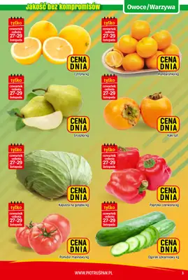 Delikatesy Piotruś Pan - gazetka promocyjna Gazetka od czwartku 20.11 do soboty 29.11 - strona 3