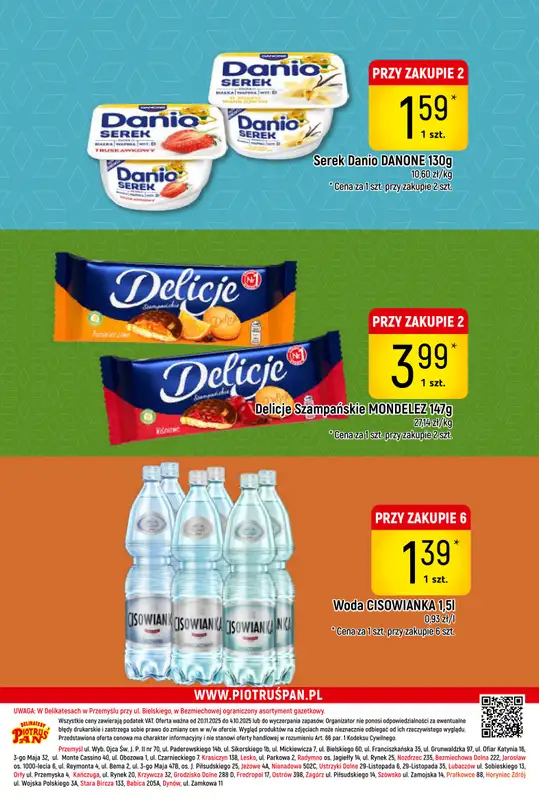 Delikatesy Piotruś Pan - gazetka promocyjna Gazetka od czwartku 20.11 do soboty 29.11 - strona 28