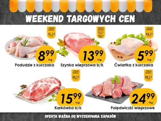 Delikatesy Piotruś Pan - gazetka promocyjna Weekend targowych cen od czwartku 20.11 do soboty 22.11
