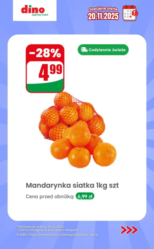 Dino - gazetka promocyjna Specjalna oferta na 20.11.2025 - promocje spoza gazetki od czwartku 20.11 do czwartku 20.11 - strona 2