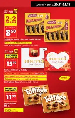 Biedronka - gazetka promocyjna Najlepsze promocje! od czwartku 20.11 do soboty 22.11 - strona 8