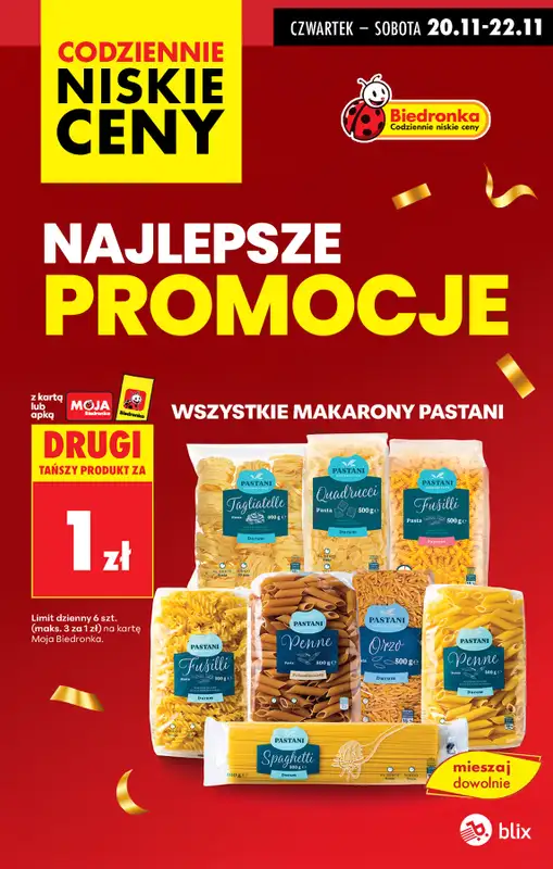 Biedronka - gazetka promocyjna Najlepsze promocje!  