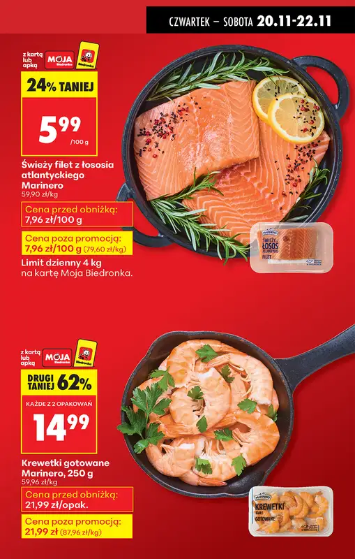 Biedronka - gazetka promocyjna Najlepsze promocje! od czwartku 20.11 do soboty 22.11 - strona 4