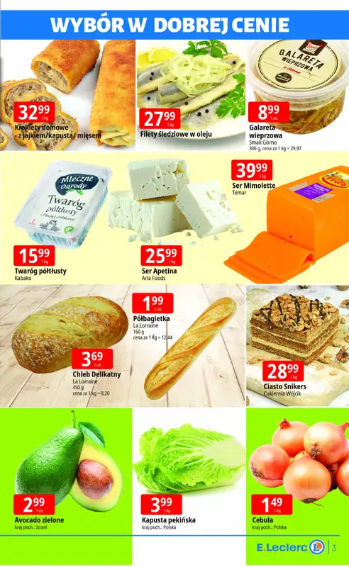 Leclerc - gazetka promocyjna Oferta Lublin Zana od poniedziałku 24.11 do soboty 29.11 - strona 3